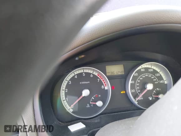 ✅ 2008 Hyundai Accent GLS • VIN: KMHCN46C38U192148 • Лот: 41955241. Опубликован ранее на IAAI с пробегом 361 248 миль. Бесплатный доступ к архиву аукционных продаж из США и подробный отчёт об истории автомобиля на DreamBid. Изображение 7.