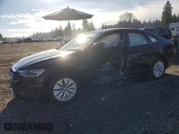✅ 2019 Volkswagen Jetta S • VIN: 3VWC57BU5KM073899 • Lot: 93481595. Listed on Copart with Not provided. Free auction sales archive from the USA and detailed vehicle history report at DreamBid. Image 1.