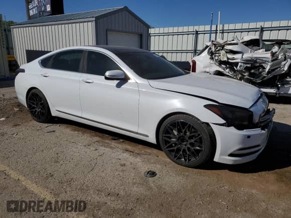 ✅ 2015 Hyundai Genesis 3.8L • VIN: KMHGN4JE8FU042768 • Lot: 75961194. Wystawiony na Copart z przebiegiem 89 829 mil. Bezpłatny archiwum sprzedaży aukcyjnych z USA i szczegółowy raport historii pojazdu na DreamBid. Zdjęcie 4.