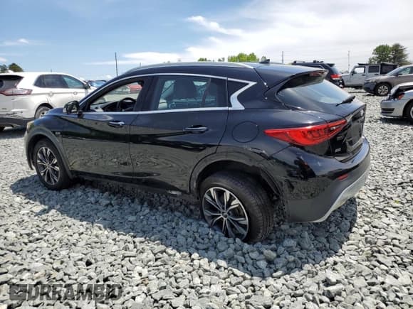 ✅ 2018 Infiniti QX30 Luxury • VIN: SJKCH5CR5JA056439 • Lot: 56048085. Listed on Copart with 121,060 mi. Free auction sales archive from the USA and detailed vehicle history report at DreamBid. Image 2.
