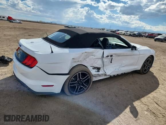 2022 Ford Mustang EcoBoost Premium с VIN 1FATP8UH3N5120205, выставлен на аукционе Copart как лот 86175505 с пробегом 66 494 миль миль и Списание • Salvage title. История ставок и продаж доступна на DreamBid. Изображение 3.