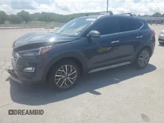 ✅ 2021 Hyundai Tucson Limited • VIN: KM8J33ALXMU283748 • Лот: 64271255. Опубликован ранее на Copart с пробегом 45 252 миль. Бесплатный доступ к архиву аукционных продаж из США и подробный отчёт об истории автомобиля на DreamBid. Изображение 1.