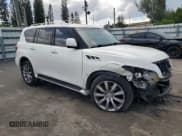 ✅ 2013 Infiniti QX56 • VIN: JN8AZ2ND7D9730236 • Lot: 65740665. Wystawiony na Copart z przebiegiem 100 137 mil. Bezpłatny archiwum sprzedaży aukcyjnych z USA i szczegółowy raport historii pojazdu na DreamBid. Zdjęcie 4.