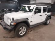 ✅ 2023 Jeep Wrangler Sport S • VIN: 1C4HJXDN4PW545253 • Lot: 41998334. Wystawiony na IAAI z przebiegiem 37 323 mil. Bezpłatny archiwum sprzedaży aukcyjnych z USA i szczegółowy raport historii pojazdu na DreamBid. Zdjęcie 2.