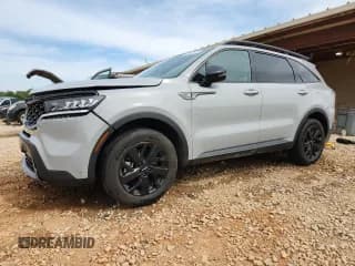 ✅ 2023 Kia Sorento X-Line S • VIN: 5XYRLDLCXPG165747 • Лот: 70347825. Опубликован ранее на Copart с пробегом 29 407 миль. Бесплатный доступ к архиву аукционных продаж из США и подробный отчёт об истории автомобиля на DreamBid. Изображение 1.
