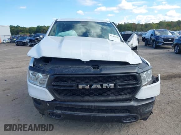 ✅ 2019 Ram 1500 Tradesman • VIN: 1C6RRFCG8KN768606 • Lot: 43404729. Listed on IAAI with Not provided. Free auction sales archive from the USA and detailed vehicle history report at DreamBid. Image 12.