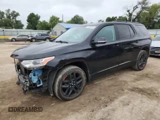 ✅ 2018 Chevrolet Traverse Premier • VIN: 1GNERKKW1JJ105836 • Лот: 70198755. Опубликован ранее на Copart с пробегом 138 554 миль. Бесплатный доступ к архиву аукционных продаж из США и подробный отчёт об истории автомобиля на DreamBid. Изображение 1.