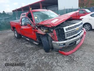 ✅ 2014 Chevrolet Silverado 1500 LT • VIN: 1GCVKREC3EZ306295 • Lot: 43227504. Listed on IAAI with 143,842 mi. Free auction sales archive from the USA and detailed vehicle history report at DreamBid. Image 1.