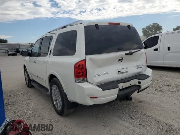 ✅ 2015 Nissan Armada Platinum • VIN: 5N1BA0NE3FN613019 • Lot: 82242175. Wystawiony na Copart z przebiegiem 118 203 mil. Bezpłatny archiwum sprzedaży aukcyjnych z USA i szczegółowy raport historii pojazdu na DreamBid. Zdjęcie 2.