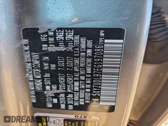 ✅ 2014 Hyundai Santa Fe • VIN: 5XYZUDLB7EG197086 • Lot: 96284035. Listed on Copart with 150,199 mi. Free auction sales archive from the USA and detailed vehicle history report at DreamBid. Image 12.