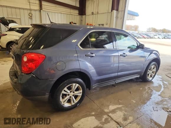 2014 Chevrolet Equinox LS with VIN 2GNFLEEK5E6237999, listed as a Copart auction lot 89623125 with 193,813 mi miles and Non repairable. Bid and sale history available at DreamBid. Image 3.
