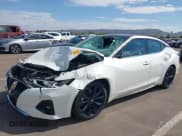 ✅ 2020 Nissan Maxima SR • VIN: 1N4AA6EV5LC385959 • Lot: 43395844. Listed on IAAI with 120,332 mi. Free auction sales archive from the USA and detailed vehicle history report at DreamBid. Image 2.