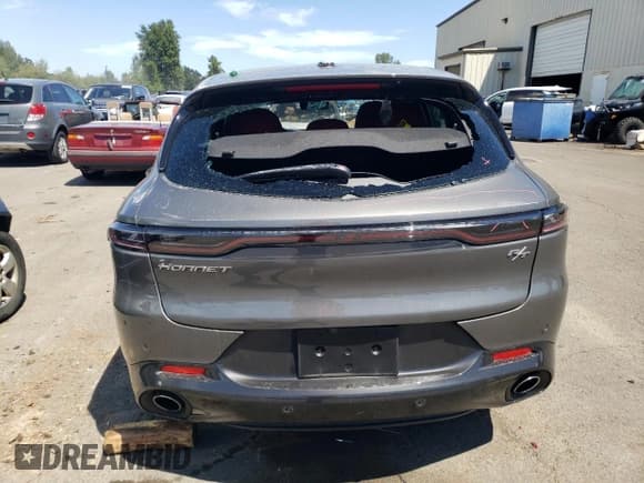 ✅ 2024 Dodge Hornet R/T Plus • VIN: ZACPDFDW7R3A21544 • Lot: 68040765. Listed on Copart with 13,510 mi. Free auction sales archive from the USA and detailed vehicle history report at DreamBid. Image 6.