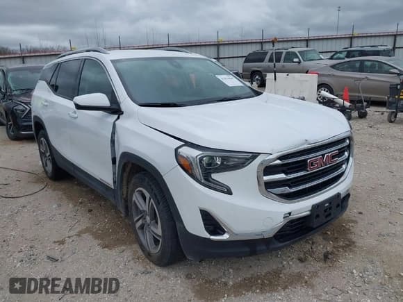 ✅ 2020 GMC Terrain SLT • VIN: 3GKALVEV0LL102925 • Lot: 41816841. Listed on IAAI with 97,168 mi. Free auction sales archive from the USA and detailed vehicle history report at DreamBid. Image 1.