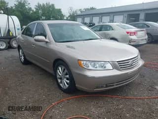 2007 Hyundai Azera SE with VIN KMHFC46F37A152620, listed as a IAAI auction lot 42688565 with 143,015 mi miles and . Bid and sale history available at DreamBid. Image 1.