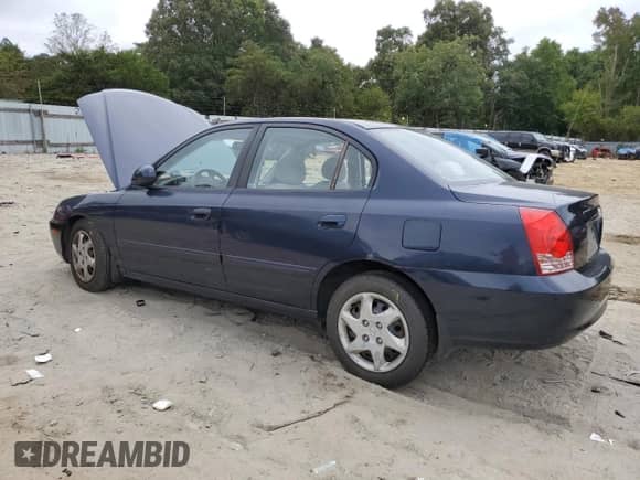 2006 Hyundai Elantra GLS z VIN KMHDN46D06U281055, wystawiony jako Copart lot #72930304 z przebiegiem 168 739 mil mil oraz Szkoda całkowita • Salvage title. Historia ofert i sprzedaży dostępna na DreamBid. Obrazek 2.