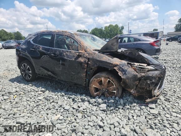 ✅ 2024 Lexus UX 250h Premium • VIN: JTHP6JBH1R2182118 • Lot: 66344315. Listed on Copart with 28,318 mi. Free auction sales archive from the USA and detailed vehicle history report at DreamBid. Image 4.