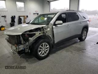 ✅ 2018 Chevrolet Traverse LT Cloth • VIN: 1GNERGKW5JJ180648 • Lot: 90367055. Listed on Copart with 120,469 mi. Free auction sales archive from the USA and detailed vehicle history report at DreamBid. Image 1.