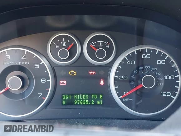 ✅ 2009 Ford Fusion SEL • VIN: 3FAHP08169R185458 • Lot: 43617174. Listed on IAAI with 97,635 mi. Free auction sales archive from the USA and detailed vehicle history report at DreamBid. Image 7.