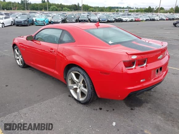 ✅ 2012 Chevrolet Camaro 2LT • VIN: 2G1FC1E37C9173124 • Lot: 42975111. Listed on IAAI with 163,784 mi. Free auction sales archive from the USA and detailed vehicle history report at DreamBid. Image 3.