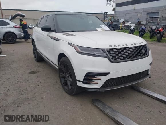 ✅ 2022 Land Rover Range Rover Velar R-Dynamic S • VIN: SALYT2EX2NA343415 • Lot: 41740556. Listed on IAAI with 22,626 mi. Free auction sales archive from the USA and detailed vehicle history report at DreamBid. Image 1.