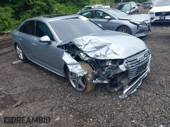 ✅ 2019 Audi A4 Premium • VIN: WAUDNAF46KN011574 • Lot: 42477953. Wystawiony na IAAI z przebiegiem 63 504 mil. Bezpłatny archiwum sprzedaży aukcyjnych z USA i szczegółowy raport historii pojazdu na DreamBid. Zdjęcie 1.