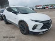 ✅ 2024 Chevrolet Blazer LT • VIN: 3GNKBDR43RS210038 • Lot: 42144722. Listed on IAAI with 10,862 mi. Free auction sales archive from the USA and detailed vehicle history report at DreamBid. Image 1.