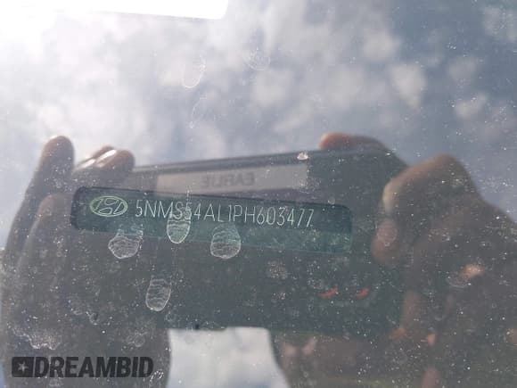 ✅ 2023 Hyundai Santa Fe Calligraphy • VIN: 5NMS54AL1PH603477 • Lot: 43322474. Listed on IAAI with 11,872 mi. Free auction sales archive from the USA and detailed vehicle history report at DreamBid. Image 18.