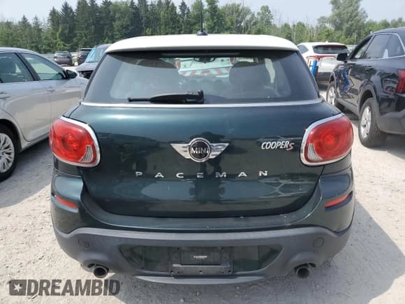 ✅ 2014 MINI Paceman S • VIN: WMWSS7C56EWN52381 • Lot: 68257835. Listed on Copart with Not provided. Free auction sales archive from the USA and detailed vehicle history report at DreamBid. Image 6.