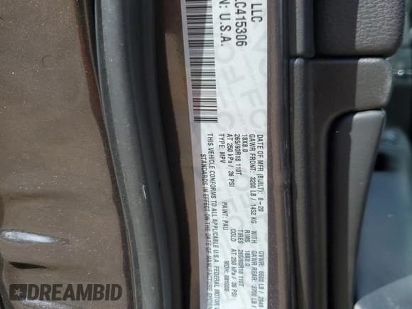 ✅ 2020 Jeep Grand Cherokee Limited • VIN: 1C4RJFBG9LC415306 • Лот: 90044215. Опубликован ранее на Copart с пробегом 59 177 миль. Бесплатный доступ к архиву аукционных продаж из США и подробный отчёт об истории автомобиля на DreamBid. Изображение 12.