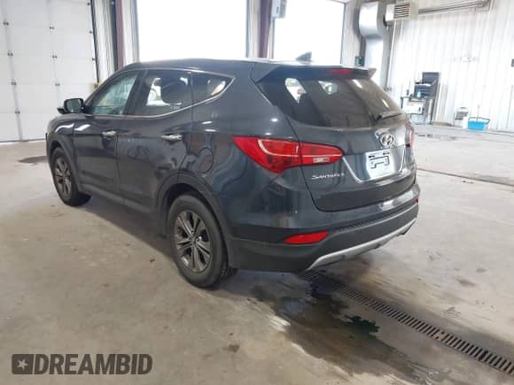 2013 Hyundai Santa Fe Sport with VIN 5XYZTDLB9DG104831, listed as a IAAI auction lot 43277654 with 97,112 mi miles and . Bid and sale history available at DreamBid. Image 3.