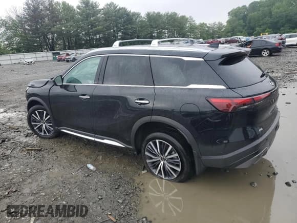 ✅ 2025 Infiniti QX60 Sensory • VIN: 5N1AL1GS7SC336153 • Lot: 57083985. Listed on Copart with 5,692 mi. Free auction sales archive from the USA and detailed vehicle history report at DreamBid. Image 2.
