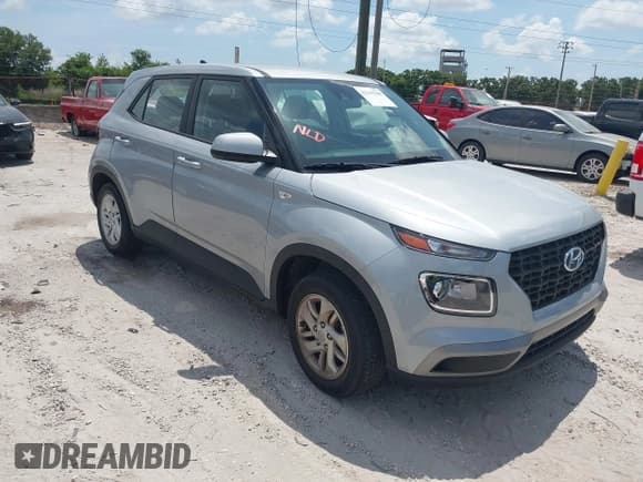 ✅ 2021 Hyundai Venue SE • VIN: KMHRB8A36MU094761 • Lot: 42315540. Listed on IAAI with 23,249 mi. Free auction sales archive from the USA and detailed vehicle history report at DreamBid. Image 1.