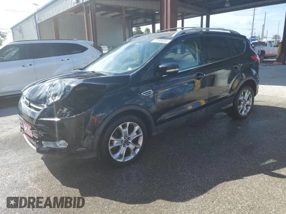 ✅ 2016 Ford Escape Titanium • VIN: 1FMCU0J91GUA36003 • Lot: 91569055. Listed on Copart with 99,225 mi. Free auction sales archive from the USA and detailed vehicle history report at DreamBid. Image 1.