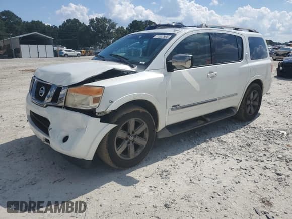 ✅ 2014 Nissan Armada Platinum • VIN: 5N1BA0NF4EN604353 • Лот: 71047995. Опубликован ранее на Copart с пробегом 211 804 миль. Бесплатный доступ к архиву аукционных продаж из США и подробный отчёт об истории автомобиля на DreamBid. Изображение 1.