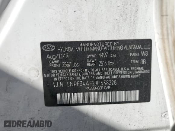 ✅ 2018 Hyundai Sonata SEL • VIN: 5NPE34AF2JH638228 • Lot: 87473815. Wystawiony na Copart z przebiegiem 50 927 mil. Bezpłatny archiwum sprzedaży aukcyjnych z USA i szczegółowy raport historii pojazdu na DreamBid. Zdjęcie 13.