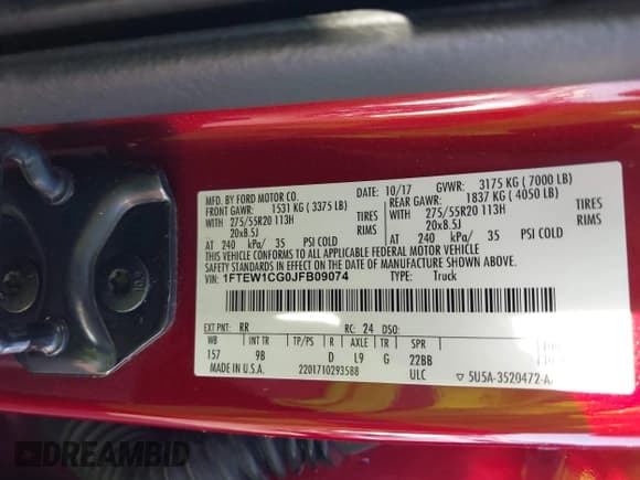 ✅ 2018 Ford F-150 XLT • VIN: 1FTEW1CG0JFB09074 • Lot: 42028096. Wystawiony na IAAI z przebiegiem 200 080 mil. Bezpłatny archiwum sprzedaży aukcyjnych z USA i szczegółowy raport historii pojazdu na DreamBid. Zdjęcie 9.