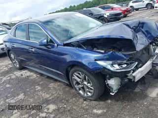 2020 Hyundai Sonata SEL with VIN 5NPEF4JA9LH054987, listed as a IAAI auction lot 42982048 with 76,550 mi miles and . Bid and sale history available at DreamBid. Image 1.