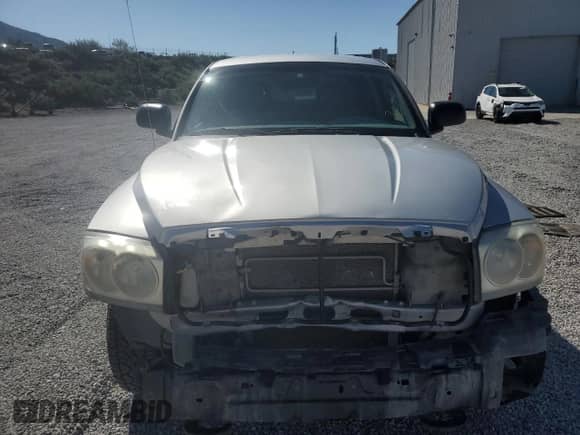 2007 Dodge Dakota ST with VIN 1D3HW28P07S173568, listed as a Copart auction lot 57132075 with 167,477 mi miles and Salvage title. Bid and sale history available at DreamBid. Image 5.