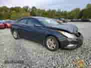 2013 Hyundai Sonata GLS with VIN 5NPEB4AC0DH691670, listed as a Copart auction lot 81971365 with 98,250 mi miles and Salvage title. Bid and sale history available at DreamBid. Image 4.