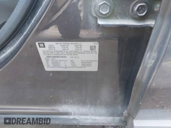 2013 Chevrolet Equinox LT с VIN 1GNFLEEK8DZ106407, выставлен на аукционе IAAI как лот 43514582 с пробегом 202 581 миль миль и . История ставок и продаж доступна на DreamBid. Изображение 9.