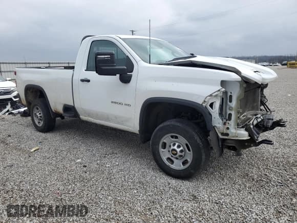 ✅ 2022 Chevrolet Silverado 2500HD Work Truck • VIN: 1GC0WLE70NF247383 • Lot: 45343125. Listed on Copart with 73,428 mi. Free auction sales archive from the USA and detailed vehicle history report at DreamBid. Image 4.
