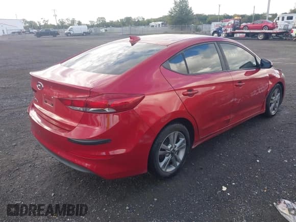 ✅ 2017 Hyundai Elantra Limited • VIN: 5NPD84LF1HH179455 • Lot: 43397337. Listed on IAAI with 51,162 mi. Free auction sales archive from the USA and detailed vehicle history report at DreamBid. Image 4.