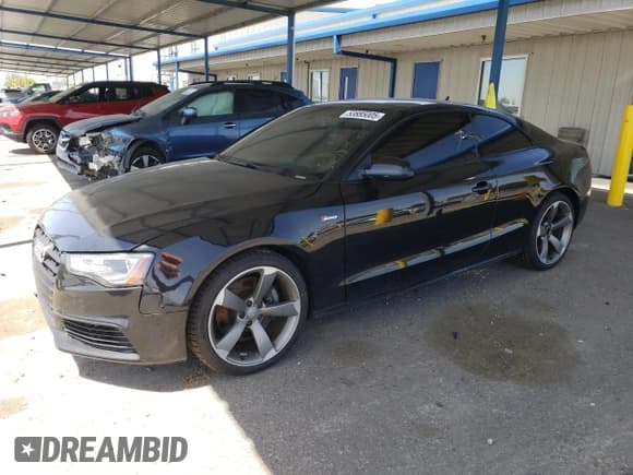 ✅ 2015 Audi S5 Prestige • VIN: WAUVGAFR6FA061687 • Lot: 53885005. Listed on Copart with 60,741 mi. Free auction sales archive from the USA and detailed vehicle history report at DreamBid. Image 1.