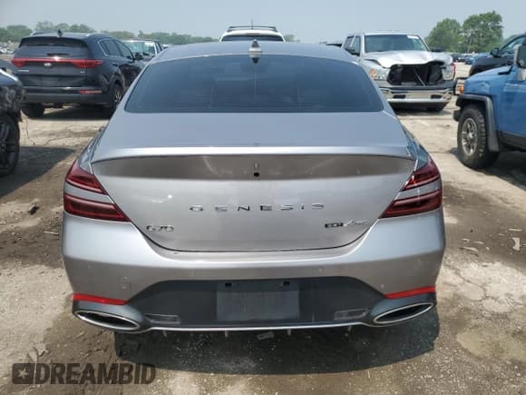 ✅ 2023 Genesis G70 3.3T • VIN: KMTG54TE4PU124498 • Lot: 59504555. Listed on Copart with 16,622 mi. Free auction sales archive from the USA and detailed vehicle history report at DreamBid. Image 6.