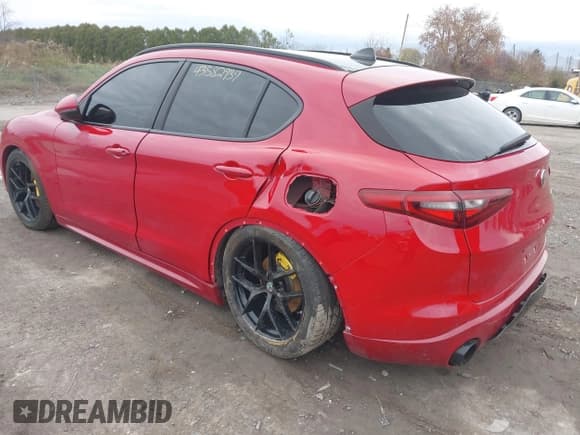 ✅ 2018 Alfa Romeo Stelvio • VIN: ZASFAKAN2J7B95077 • Лот: 43582939. Опубликован ранее на IAAI с пробегом 88 233 миль. Бесплатный доступ к архиву аукционных продаж из США и подробный отчёт об истории автомобиля на DreamBid. Изображение 3.