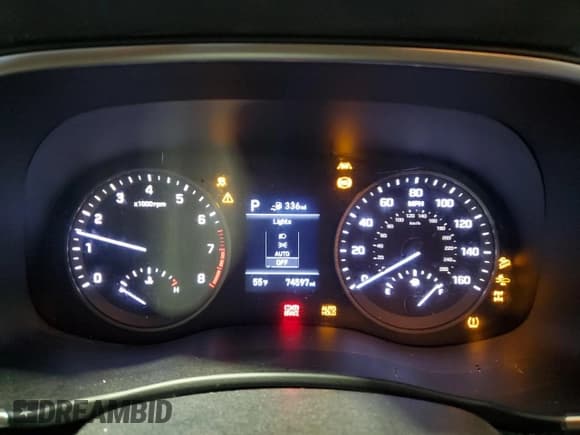 ✅ 2019 Hyundai Tucson Ultimate • VIN: KM8J3CALXKU885451 • Лот: 91015495. Опубликован ранее на Copart с пробегом 74 597 миль. Бесплатный доступ к архиву аукционных продаж из США и подробный отчёт об истории автомобиля на DreamBid. Изображение 9.