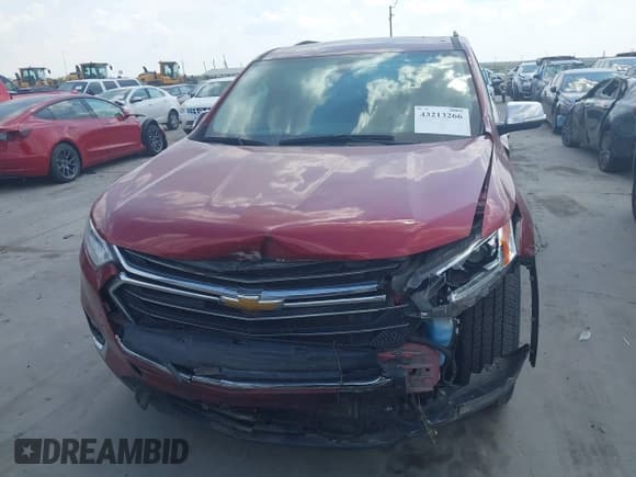 ✅ 2020 Chevrolet Traverse LT Cloth • VIN: 1GNERGKW5LJ280851 • Lot: 43213266. Listed on IAAI with 71,535 mi. Free auction sales archive from the USA and detailed vehicle history report at DreamBid. Image 12.