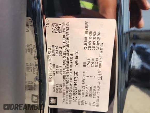 ✅ 2015 Chevrolet Colorado 2WD Z71 • VIN: 1GCHSCE31F1175037 • Лот: 61641745. Опубликован ранее на Copart с пробегом 93 310 миль. Бесплатный доступ к архиву аукционных продаж из США и подробный отчёт об истории автомобиля на DreamBid. Изображение 12.