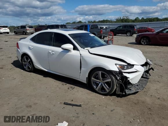 ✅ 2017 Lexus IS 300 • VIN: JTHCM1D2XH5016626 • Lot: 81948445. Listed on Copart with 112,366 mi. Free auction sales archive from the USA and detailed vehicle history report at DreamBid. Image 4.